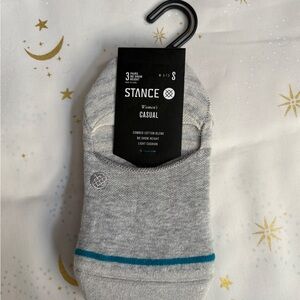 3 Pack Stance No-Show Men's Casual Gray and Blue Socks
